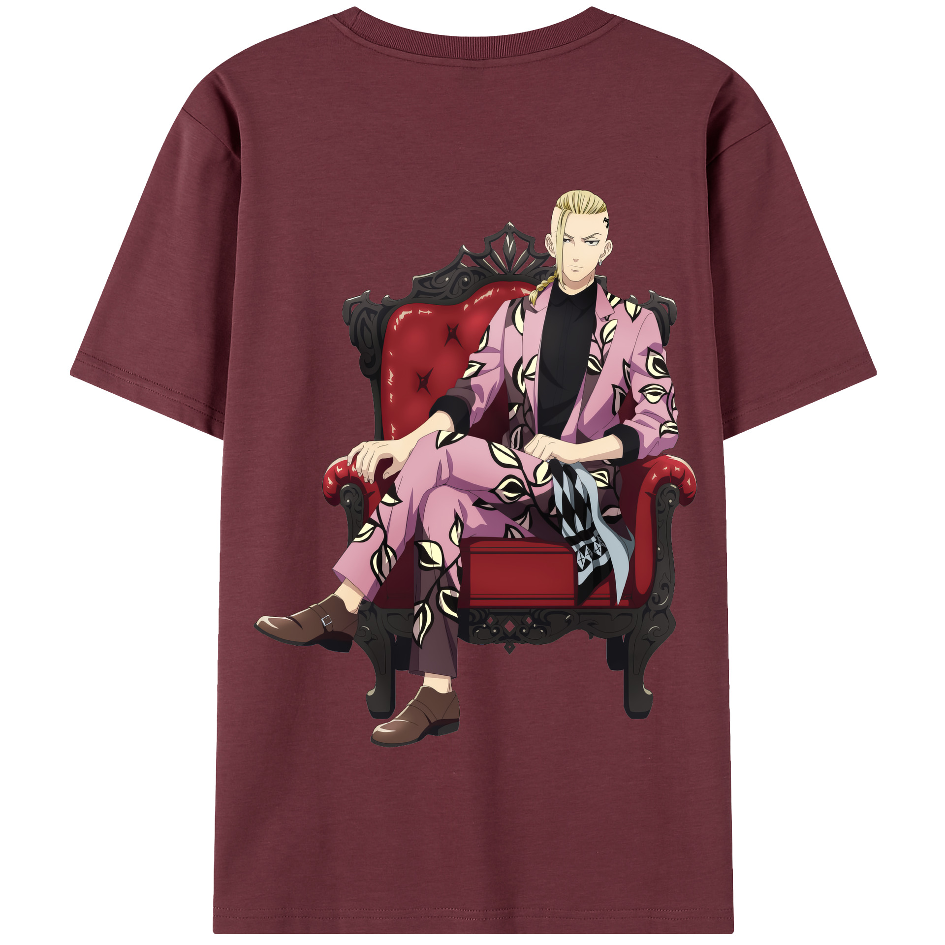 （画像用） 東京リベンジャーズ Tokyo Revengers 綿100％半袖Tシャツ（背面プリント）